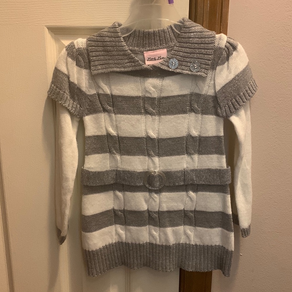 LIKE NEW toddler girls sweater dress